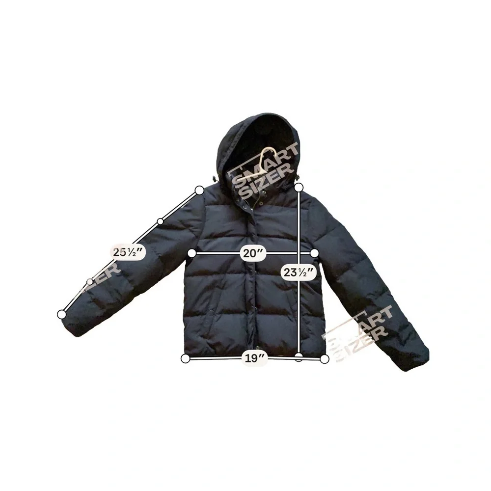 J.Crew Men’s Expedition Down Black Puffer Jacket Size S